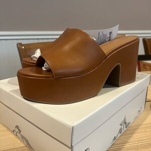 NWT Chunky Platform Heels